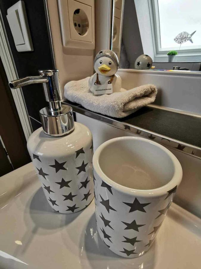 Haus Wyden Appartement Utersum Buitenkant foto