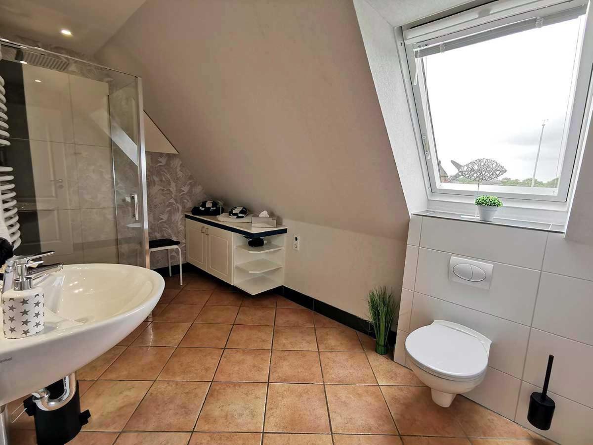 Haus Wyden Appartement Utersum Buitenkant foto